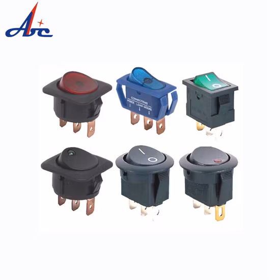 on-off Spst 3p Automotive Auto Switch 20A 12VDC Illuminated Rocker Switch