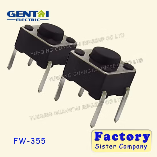 Tact Switch with Special Stem Pushbutton Switch Tactile Switch with Waterproof Cap